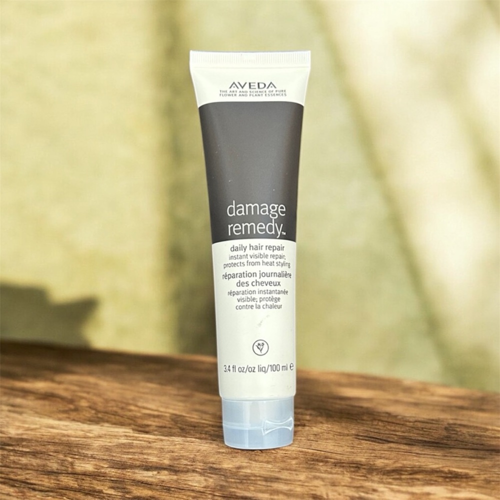 Aveda Damage Remedy Hair Repair Cream and Brown